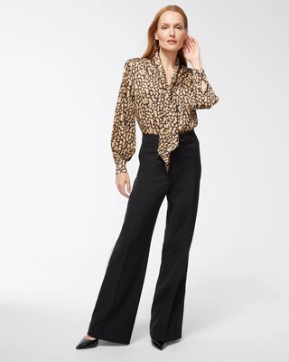 Black Label Wide Leg Trousers