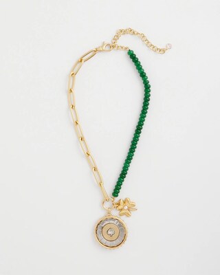 Short Clover Pendant Necklace