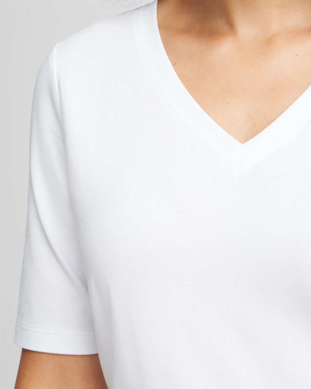 Perfect Elbow Sleeve Tee click to view larger image.
