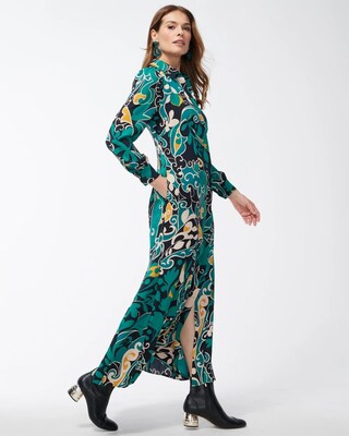 Twill Shirt Dress