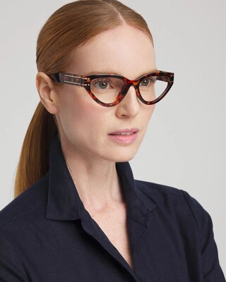 Faux Tort Cateye Readers