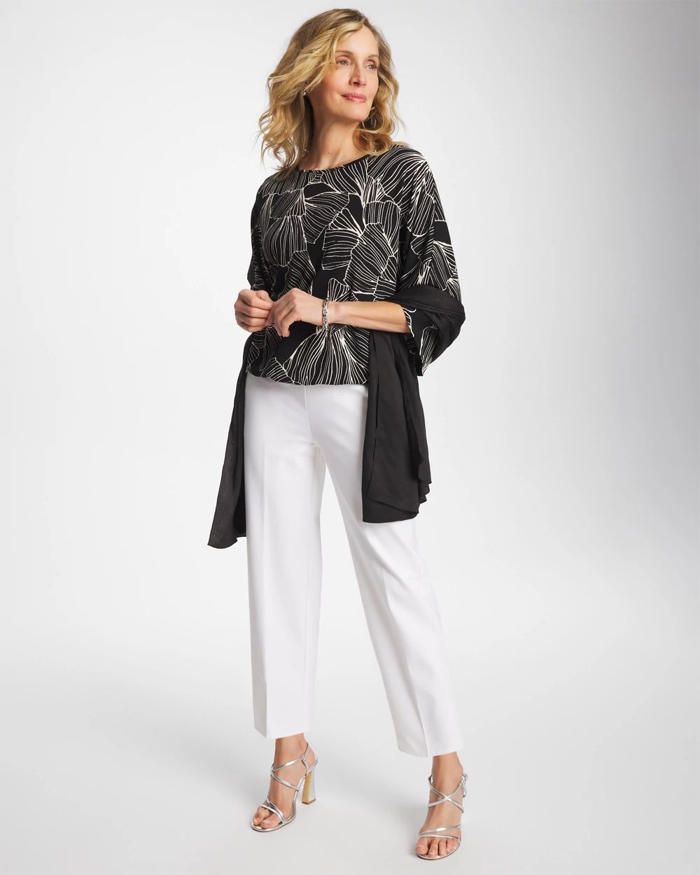 Juliet Bi-Stretch Slim Ankle Pants click to view larger image.