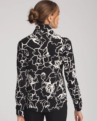Zenergy® Half-Zip Mockneck Top click to view larger image.