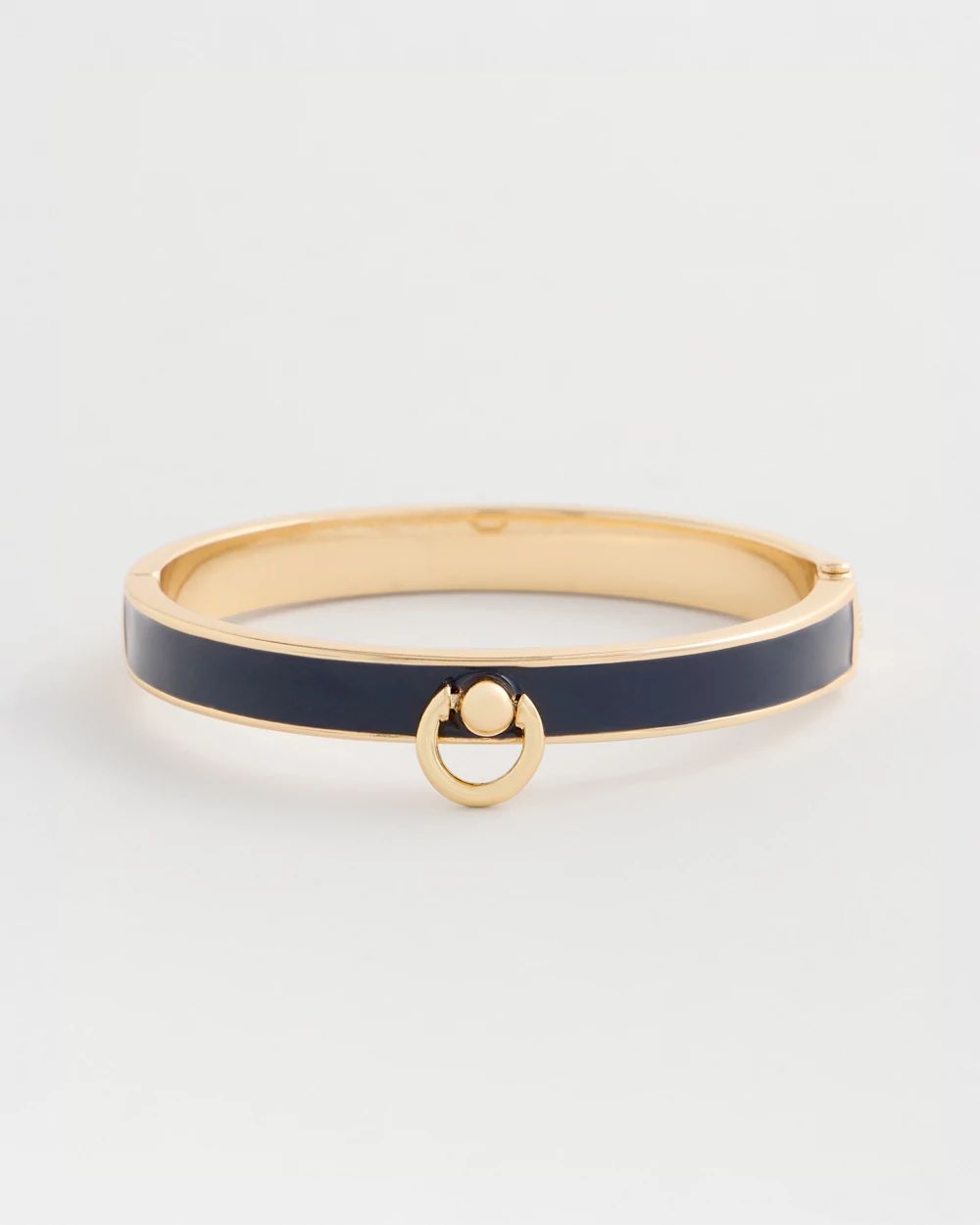 Mixed Metal Epoxy Hinge Bangle