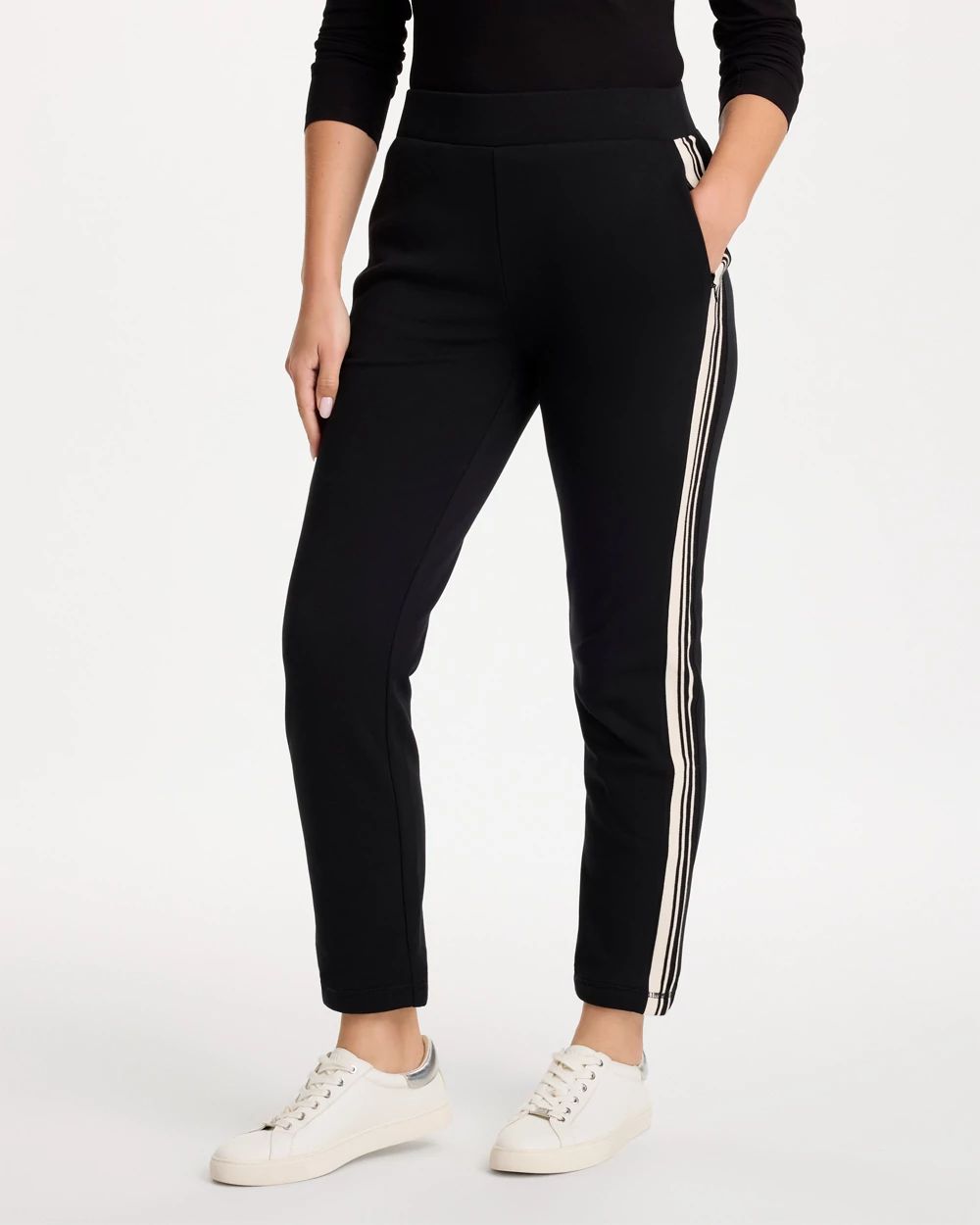 Zenergy® Fleece Tapered Ankle Pants click to view larger image.