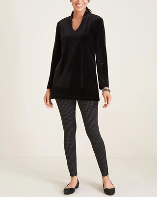 Houndstooth Ponte Leggings