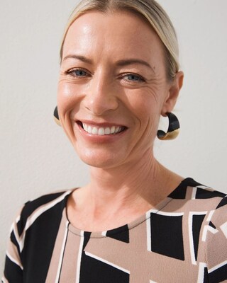 Black Foil Hoop Earrings