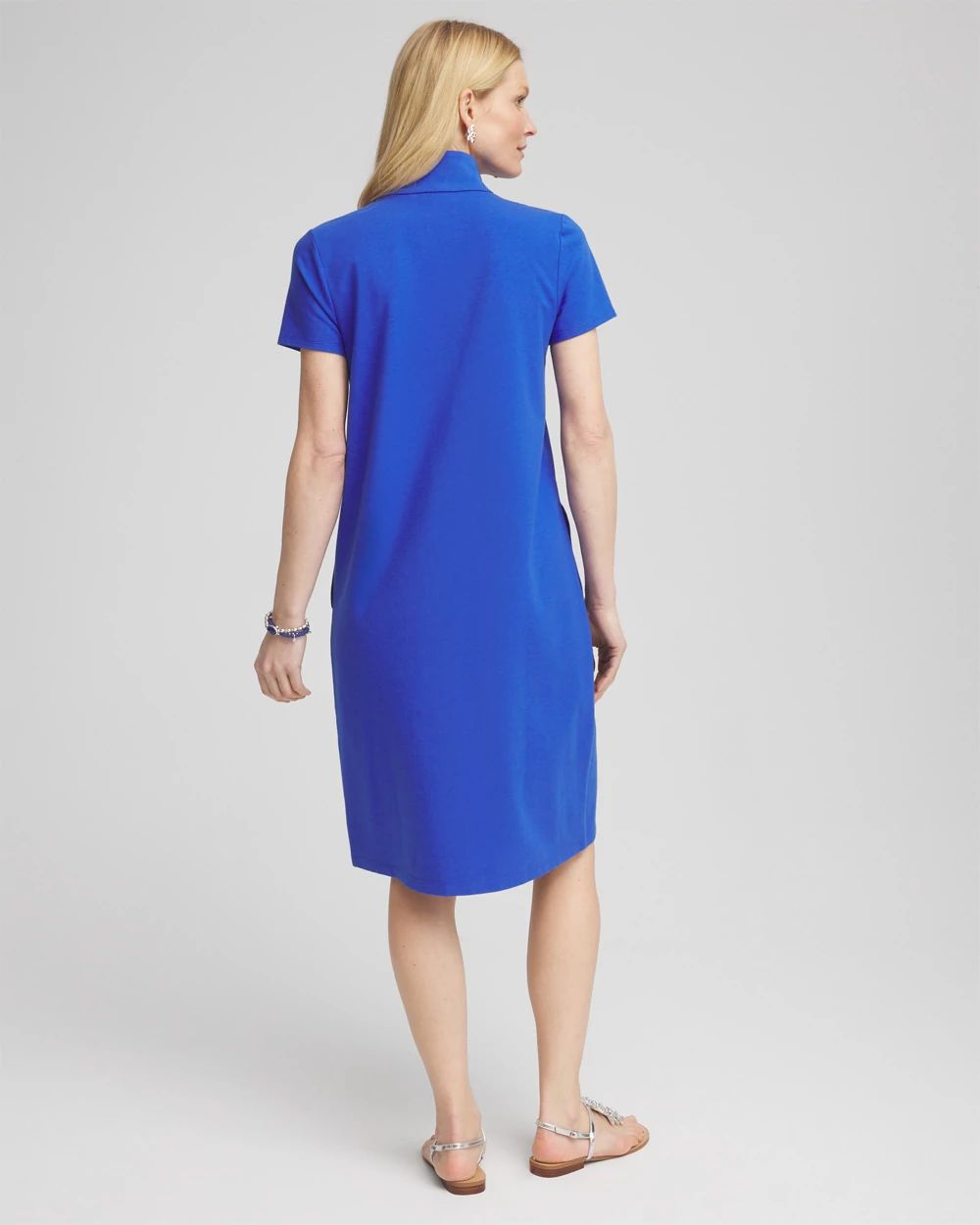 Zenergy® UPF Knit Half-Zip Dress