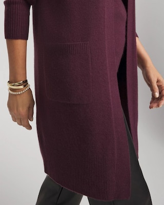 Cashmere Duster Cardigan click to view larger image.