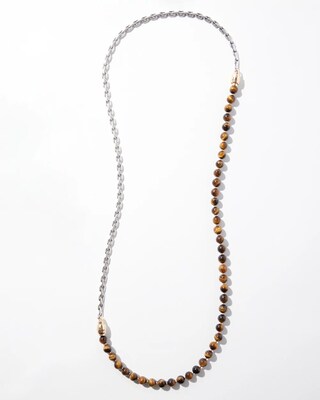 MagneticMix Tiger's Eye Necklace