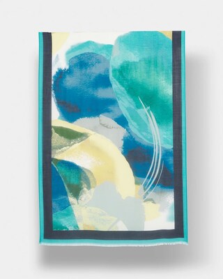 Print Oblong Scarf