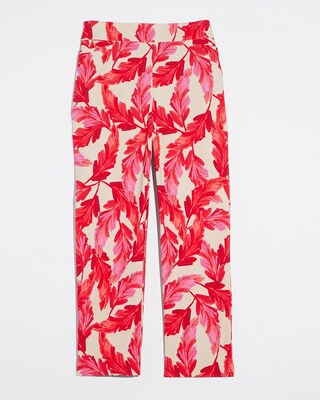 Brigitte Feather Print Crops