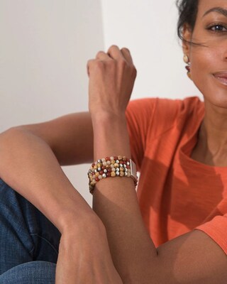 Multi Strand Stretch Bracelet