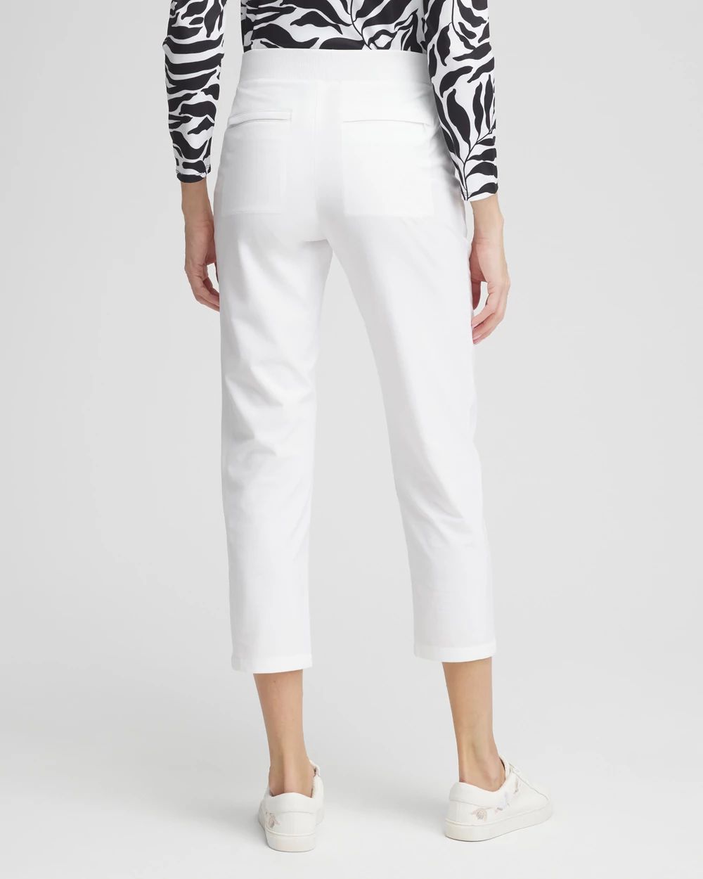 Zenergy® UPF Rib Mix Cropped Pants