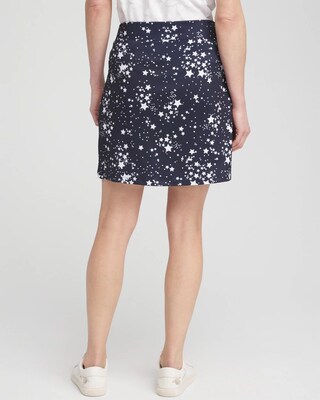 Zenergy® UPF Knit Stars Skort click to view larger image.