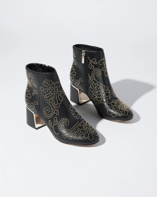 Black Embellished Boots
