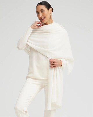 White Cashmere Wrap