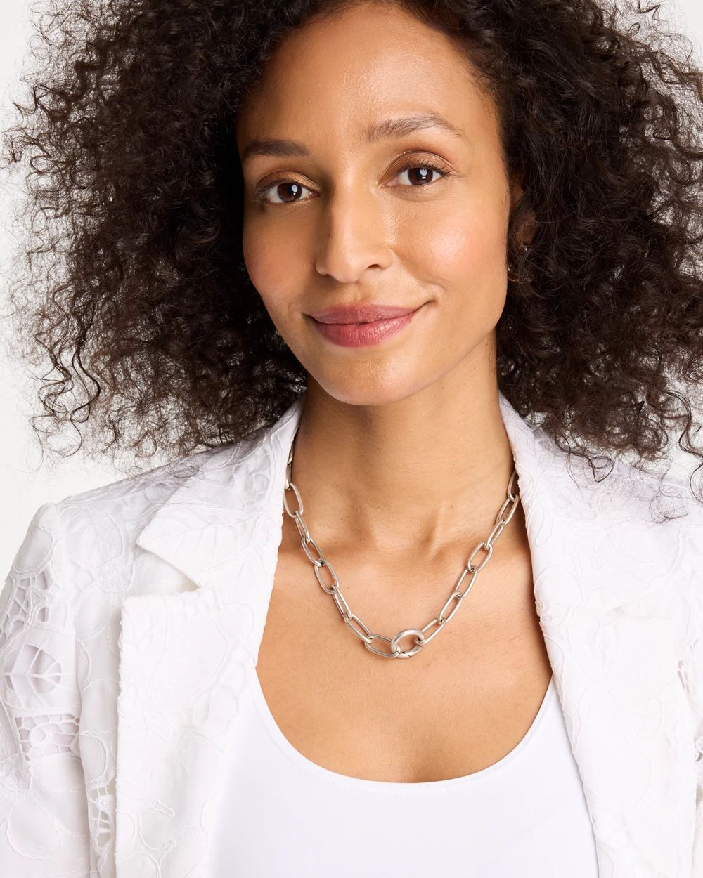 Zodiac Charm Silvertone Necklace