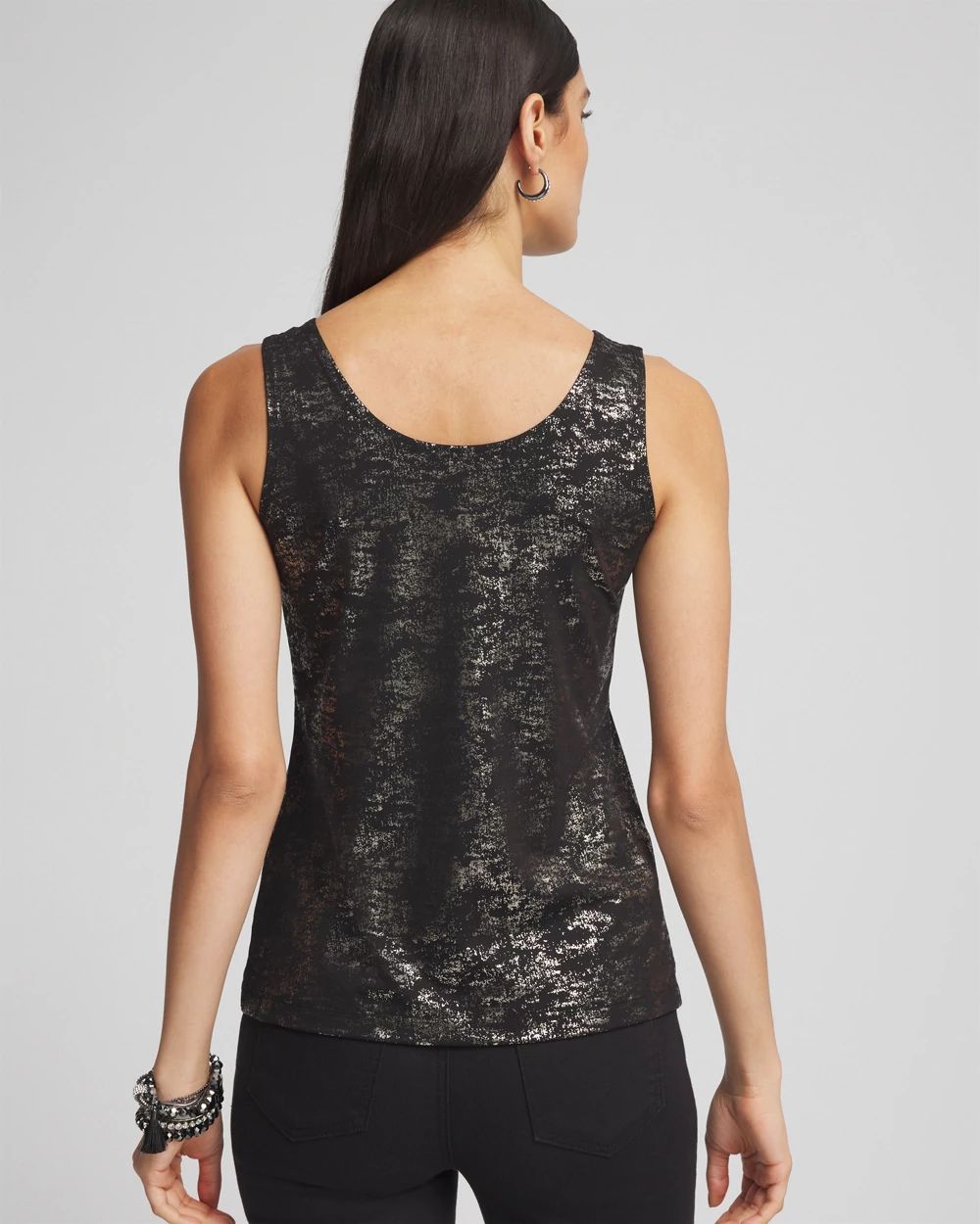 Foiled Microfiber Tank