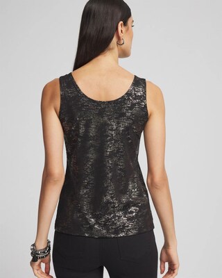Foiled Microfiber Tank