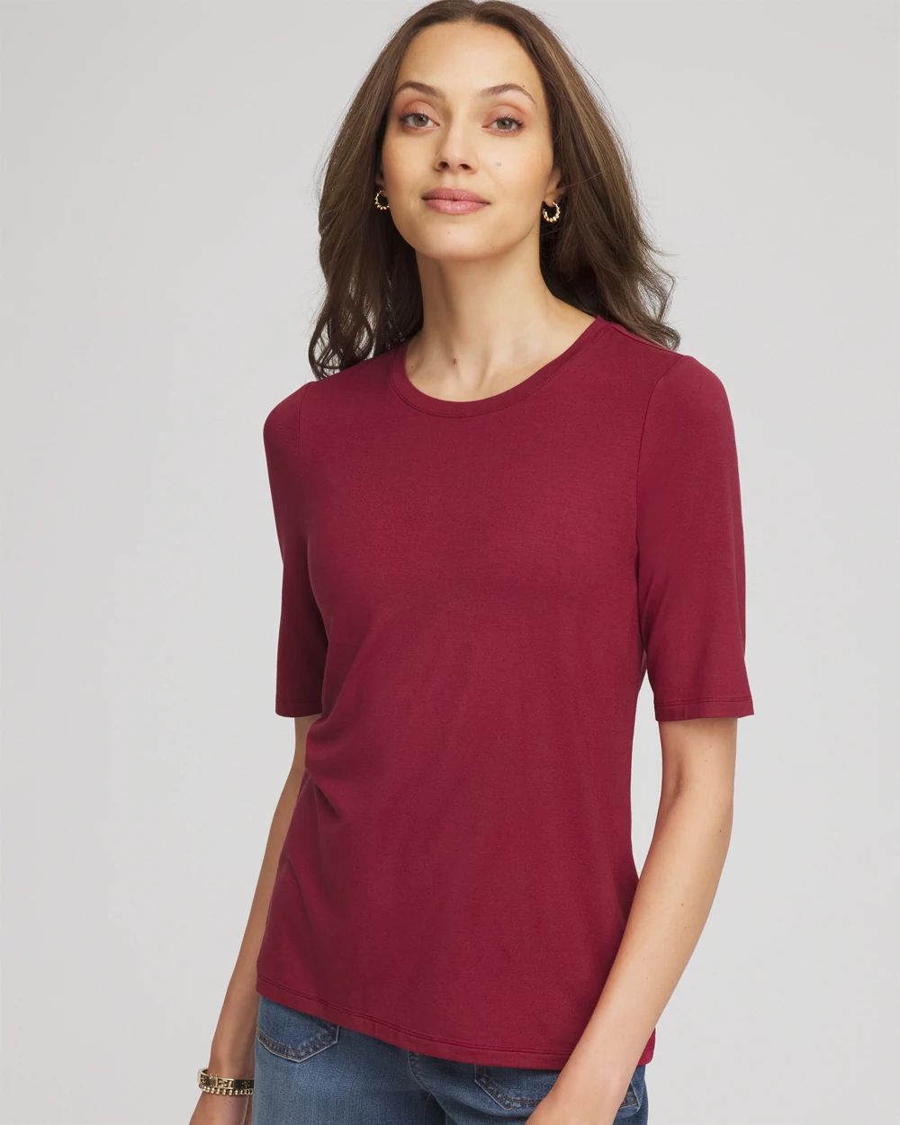 Elbow Sleeve Tee