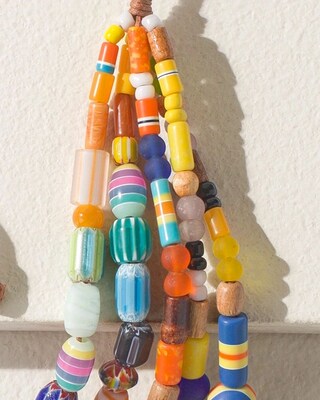 Beaded Multi-strand Necklace