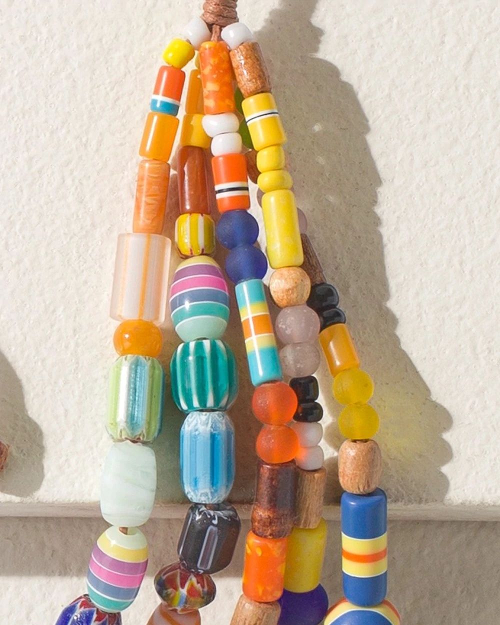 Beaded Multi-strand Necklace