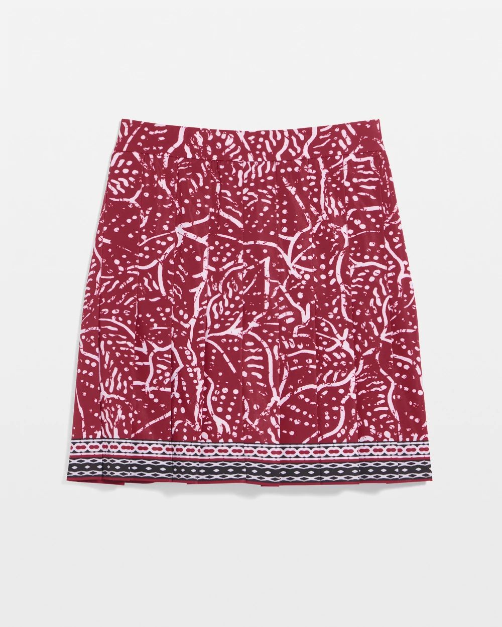 Zenergy® UPF Pleated Floral Skort