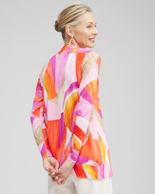 Summer Romance Abstract Cardigan click to view larger image.