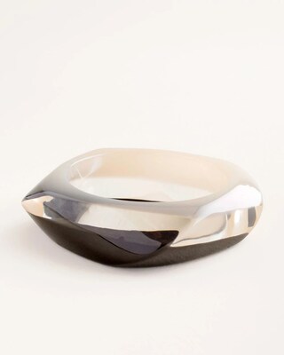 Black and Lucite Cuff