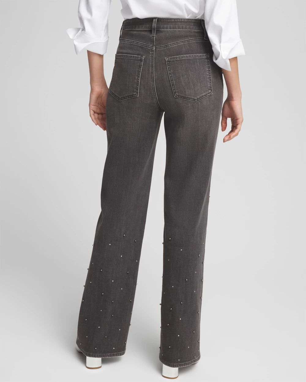 Pearl High Rise Wide Leg Jean click to view larger image.