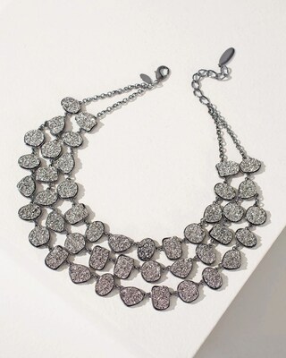 Glitz Short Multi-Strand Necklace