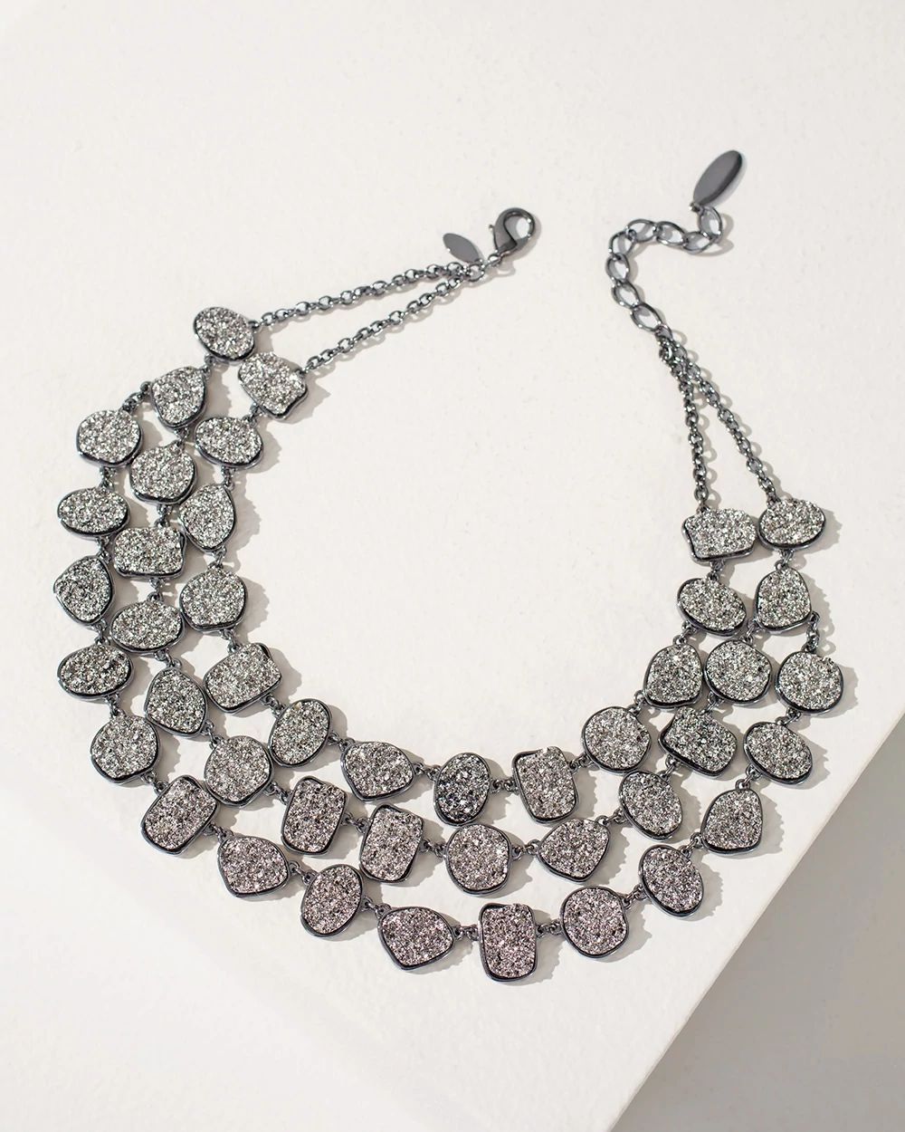 Glitz Short Multi-Strand Necklace