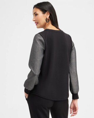 Zenergy Foil Sleeve Sweatshirt