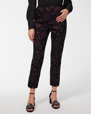 Petite Brigitte Floral Ankle Pants