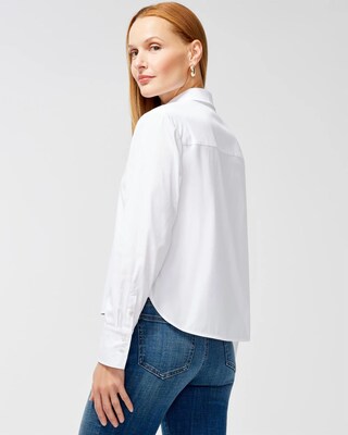 Poplin Cropped Shirt