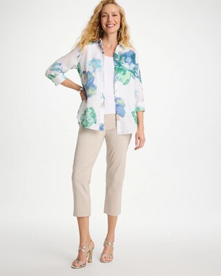 Brigitte™ Slim Pull-On Crop