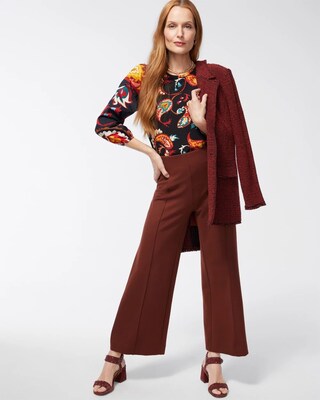 Paisley Puff Sleeve Tee