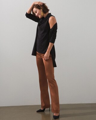 Modern Tailored Satin Classic Pants