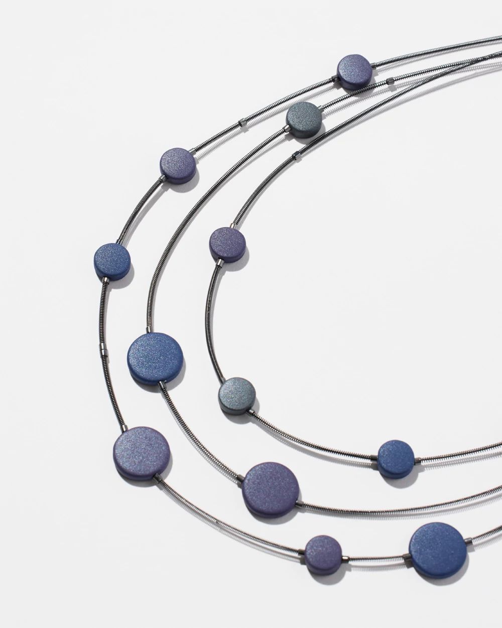 Beaded Multistrand Necklace