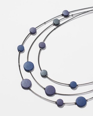Beaded Multistrand Necklace