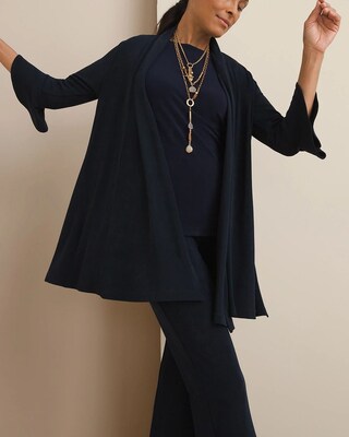 Travelers Classic Ruffle-Sleeve Jacket