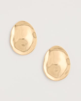 Golden Stud Earrings