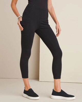 Zenergy So Slimming Pima Cotton Cropped Leggings