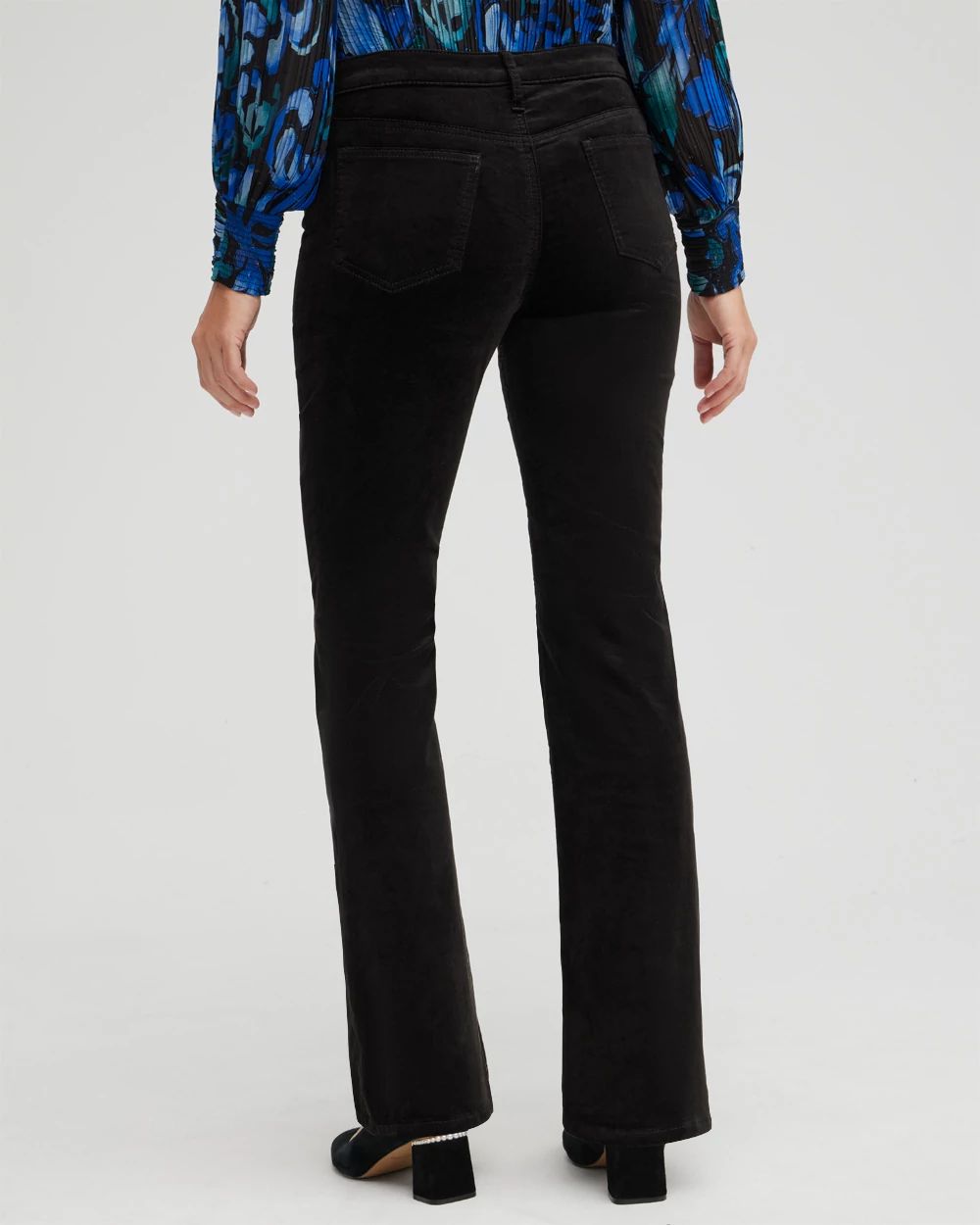 Girlfriend Velveteen Flare Jeans