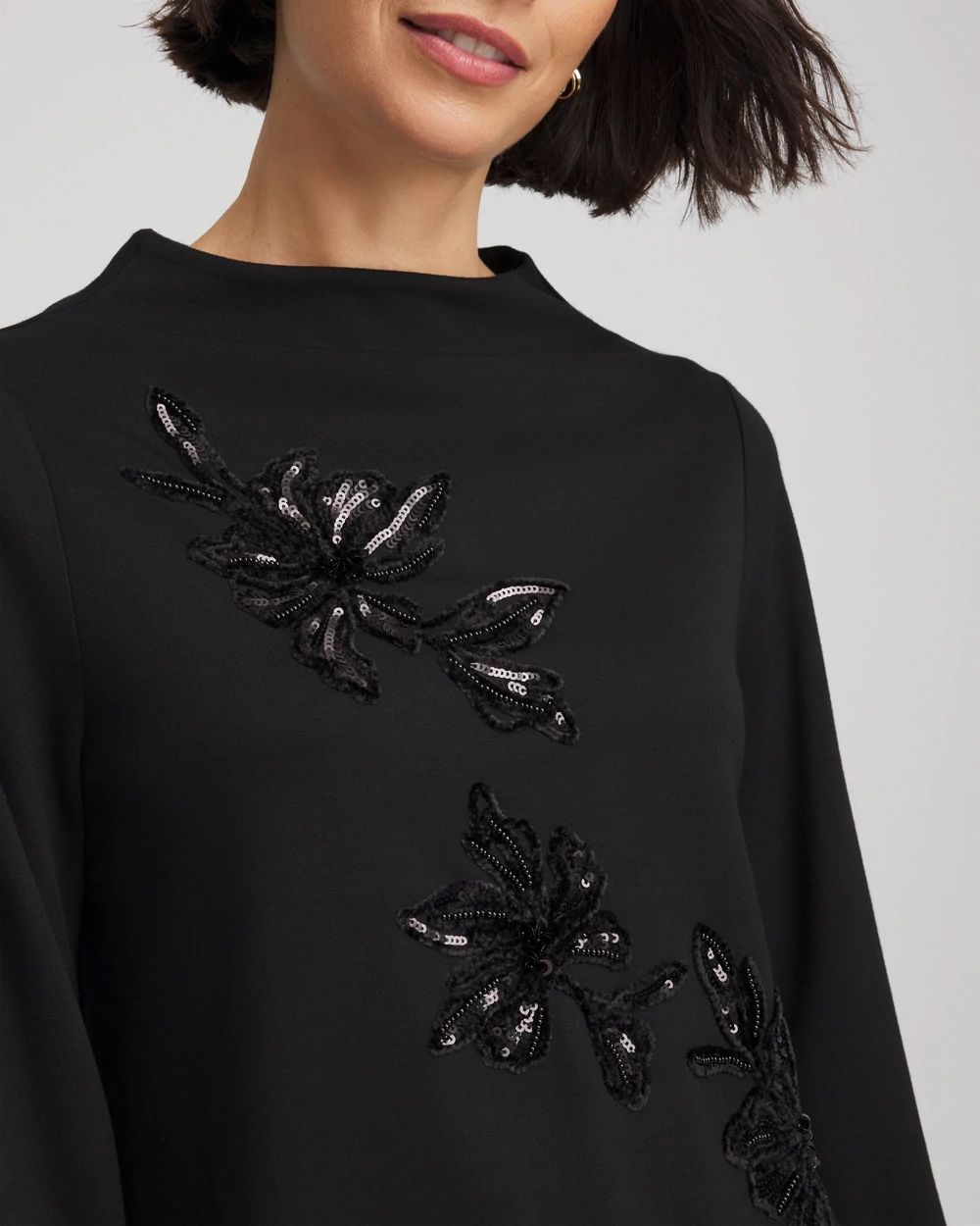 Embellished Structured Top