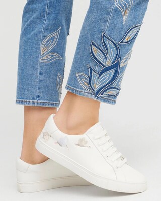 Embroidered Sneakers