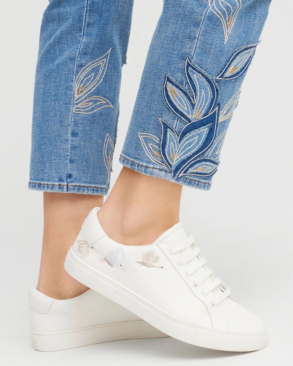 Embroidered Sneakers