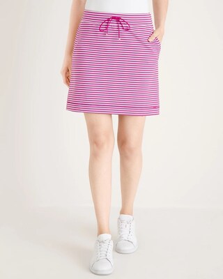 Zenergy UPF Striped Knit Skort