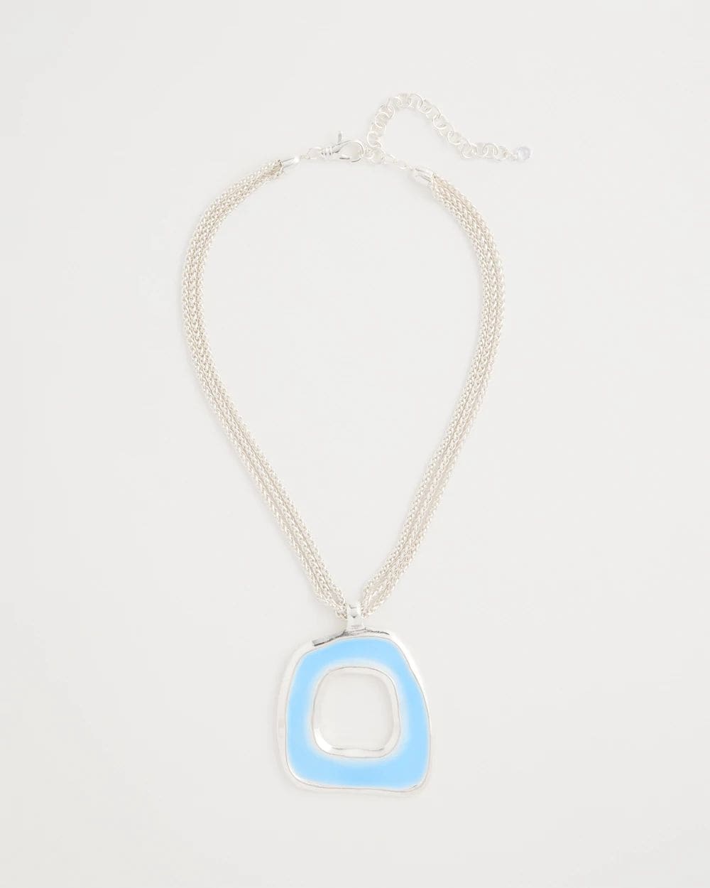 Sea Glass Inspired Pendant Necklace